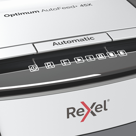 Rexel Optimum 45X automaattinen paperisilppuri, P4