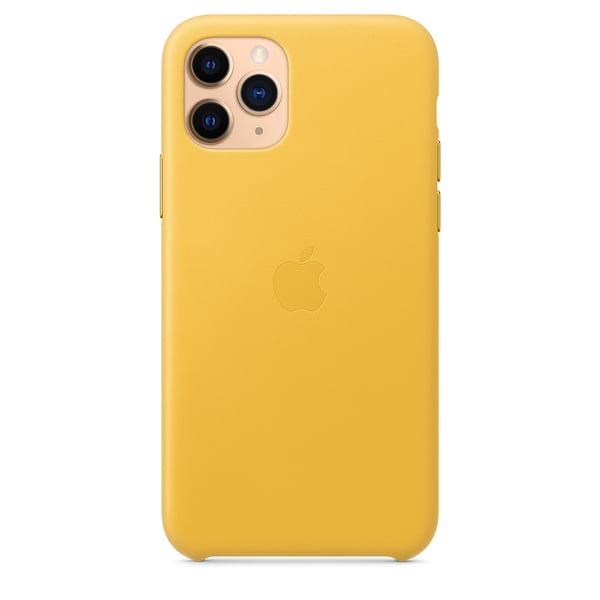 Apple MWYA2ZM/A matkapuhelimen suojakotelo 14,7 cm (5.8") Suojus Keltainen