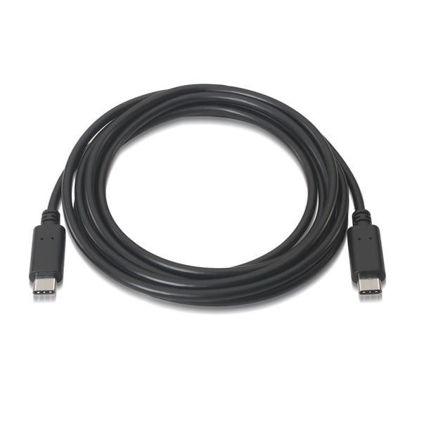 AISENS A107-0055 USB-kabel USB 2.0 0,5 m USB C Sort