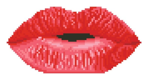 Diamond Dotz Hot Lips