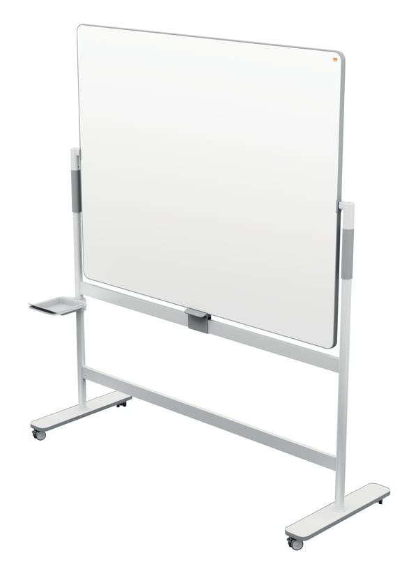 Nobo Move & Meet drejbare, mobile whiteboard 1500x1200 mm