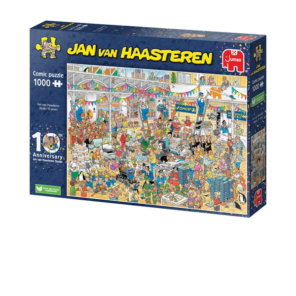 Jan van Haasteren - Studio 10 Years (1000 Pieces)