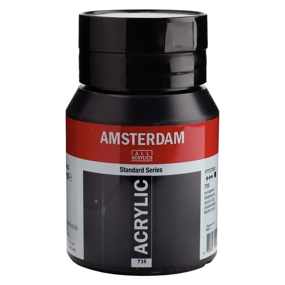 Amsterdam 17727352 akrylmaling 50 ml Sort Flaske