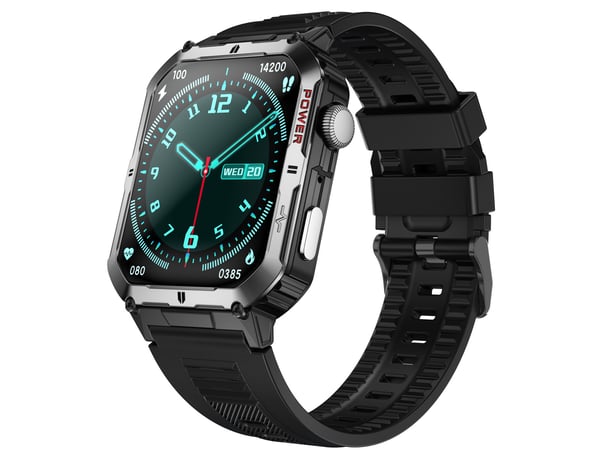 Trevi T-FIT 500 S 5,23 cm (2.06") AMOLED Digital Berøringsskærm Sølv