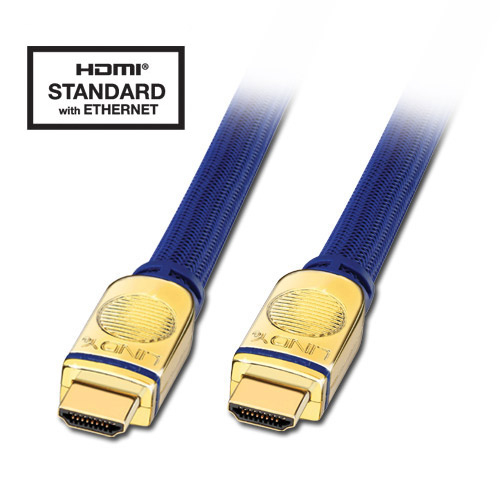 Lindy 37427 HDMI-kaapeli 20 m HDMI-tyyppi D (mikro) Sininen