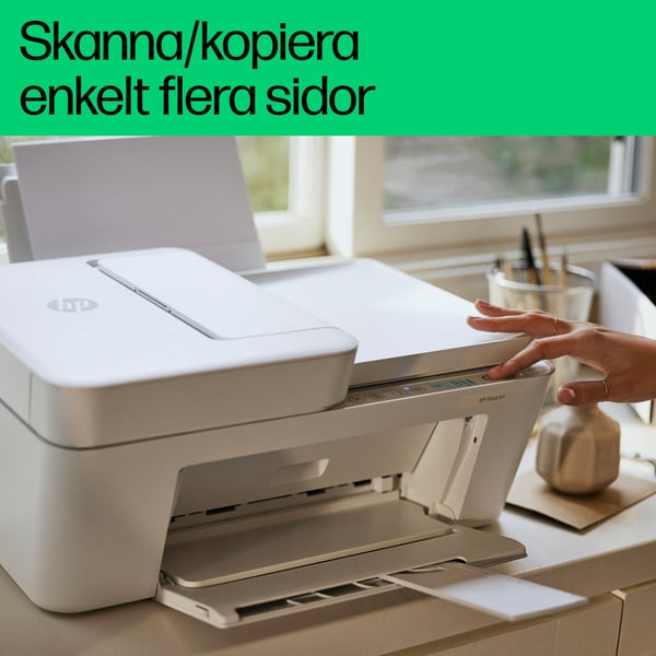 HP DeskJet 4230e Trådlöst All-in-One Färg Skrivare, Instant Ink; Kopiator och skanner