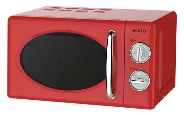 Sogo HOR-SS-890 Röd Enbart mikrovågsugn Bänkdiskmaskin 20 l 700 W