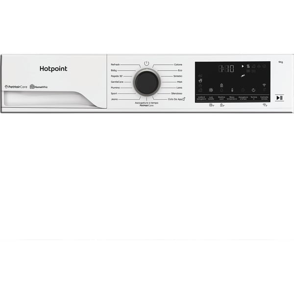 Hotpoint HPT 95D BS IT tumlare Fristående Frontmatad 9 kg Vit