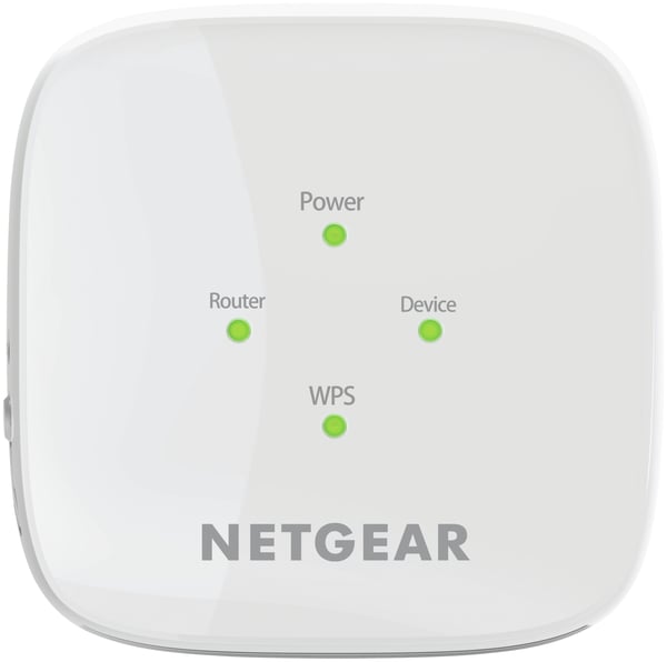 NETGEAR EX6110 Verkkolähetin ja -vastaanotin Valkoinen 10, 100, 300 Mbit/s