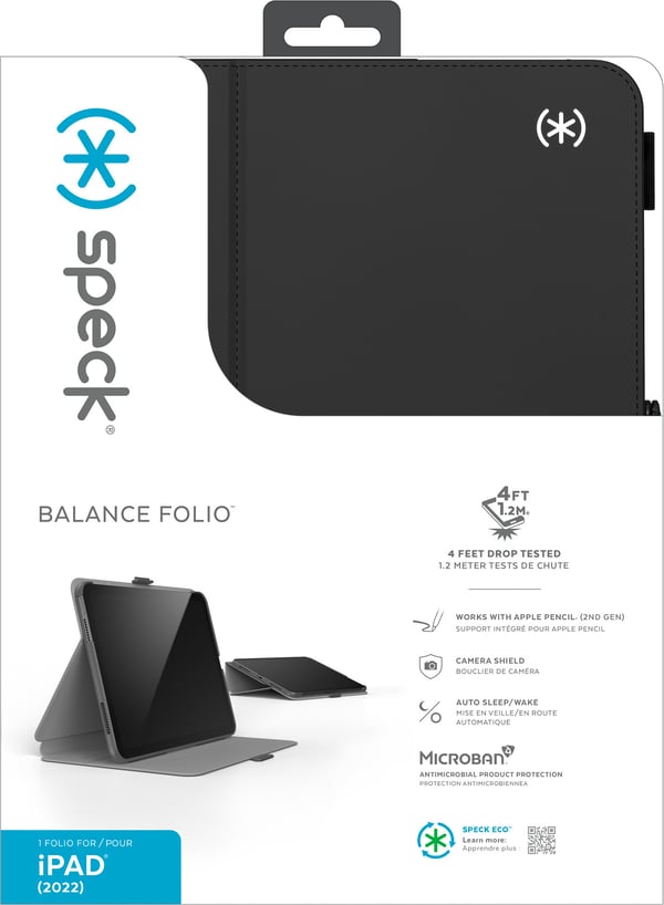 Speck Balance Folio 27,7 cm (10.9") Folie Sort