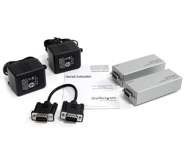 StarTech.com Seriell DB9 RS232-förlängare över Cat5