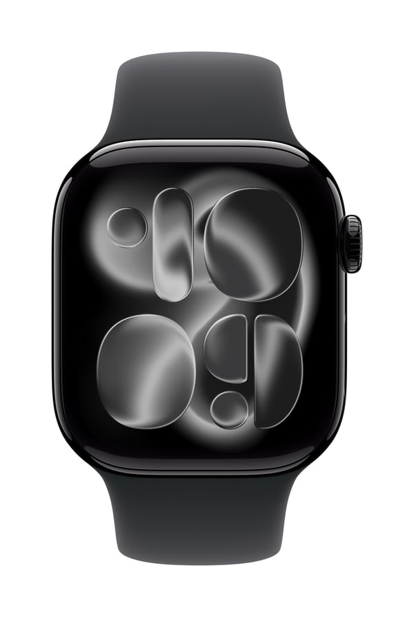 Apple MXLJ3ZM/A smarta bärbart tillbehör Band Svart Fluoroelastomer