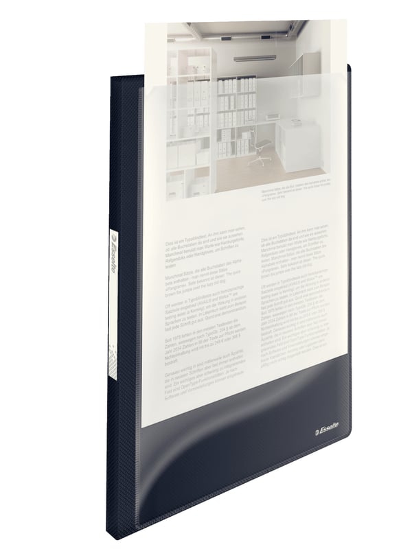 Esselte 13394 folder Polypropylen (PP) Sort