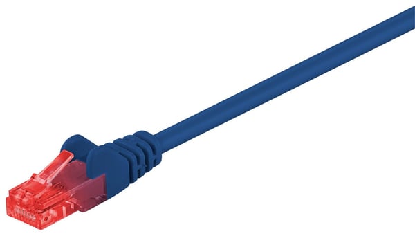 Microconnect B-UTP60025B verkkokaapeli Sininen 0,25 m Cat6 U/UTP (UTP) Pyöreä