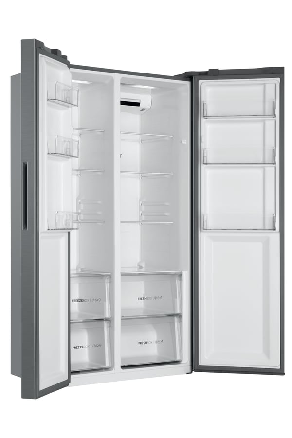 Haier HSR3918ENPG Fritstående 528 L Sølv