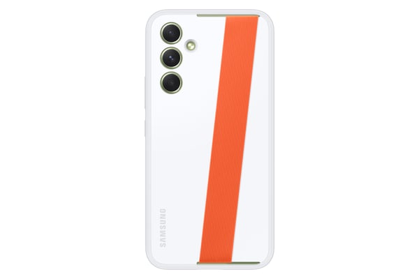 Samsung EF-XA546 mobiltelefon etui 16,3 cm (6.4") Cover Orange, Hvid