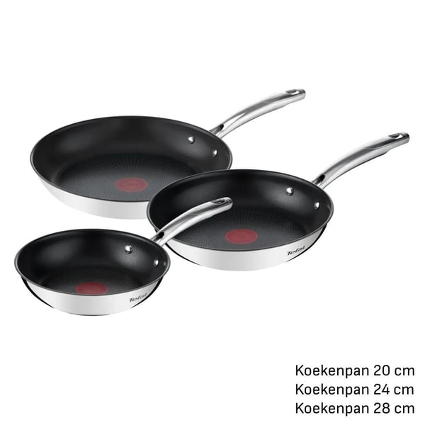 Tefal G732S335 pann- och grytset 3 styck