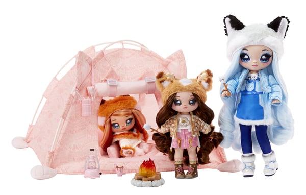 Na! Na! Na! Surprise Kitty-Cat Campground Playset Nukke-leikkisetti