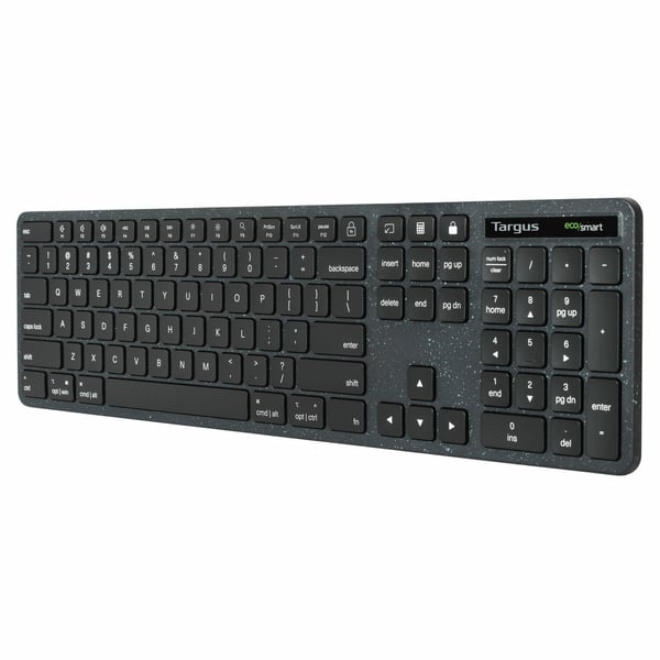 Targus EcoSmart AKB874UK tastatur Universel USB QWERTY UK engelsk Sort