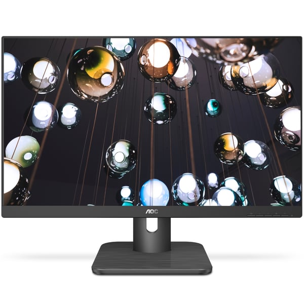 AOC E1 24E1Q platta pc-skärmar 60,5 cm (23.8") 1920 x 1080 pixlar Full HD LED Svart