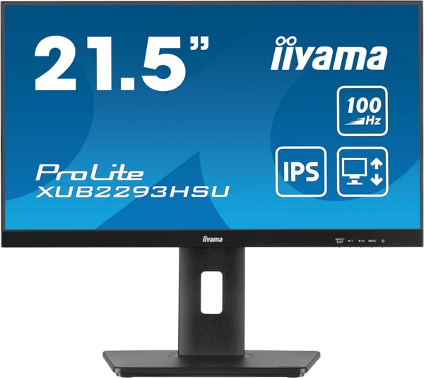 iiyama ProLite XUB2293HSU-B7 platta pc-skärmar 54,6 cm (21.5") 1920 x 1080 pixlar Full HD LED Svart