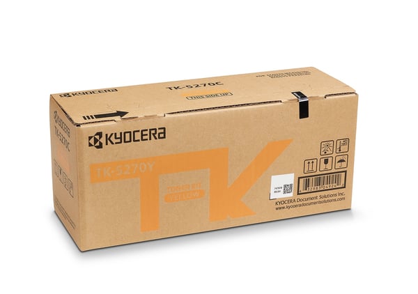 KYOCERA TK-5270Y värikasetti 1 kpl Alkuperäinen Keltainen