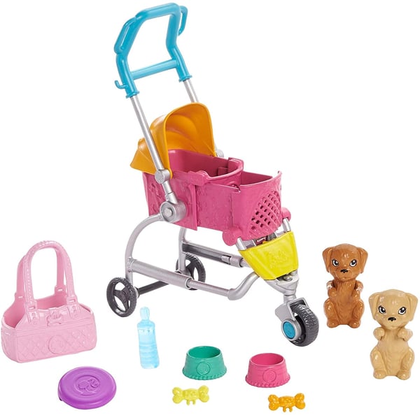 Barbie Stroll ‘n Play Pups