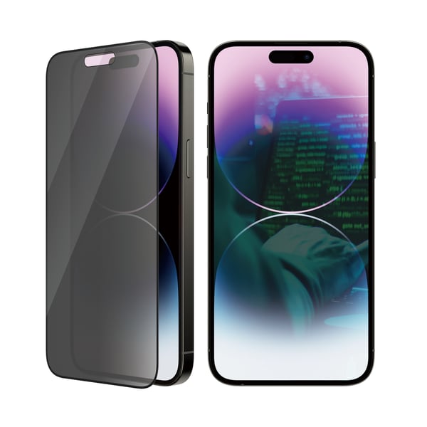 PanzerGlass ® Privacy Screen Protector iPhone 14 Pro Max | Ultra-Wide Fit w. EasyAligner Genomskinligt skärmskydd Apple 1 styck