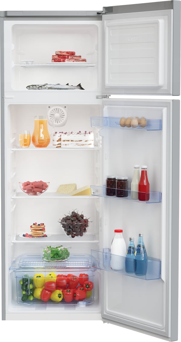 Beko RDSA310M40SN Fritstående 306 L Sølv