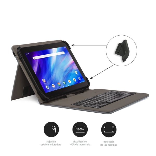 Nilox NXFU004 iPad-fodral 26,7 cm (10.5") Hölster Beige