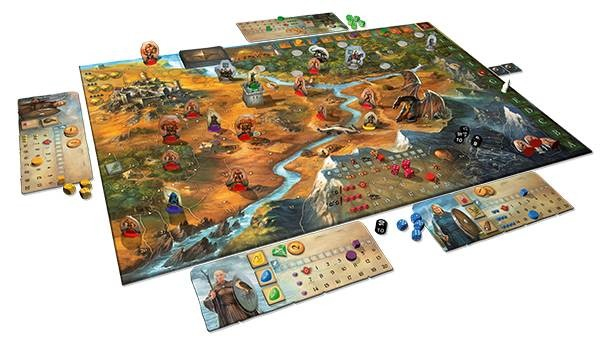 999 Games De Legenden van Andor Lautapeli Roolipeli
