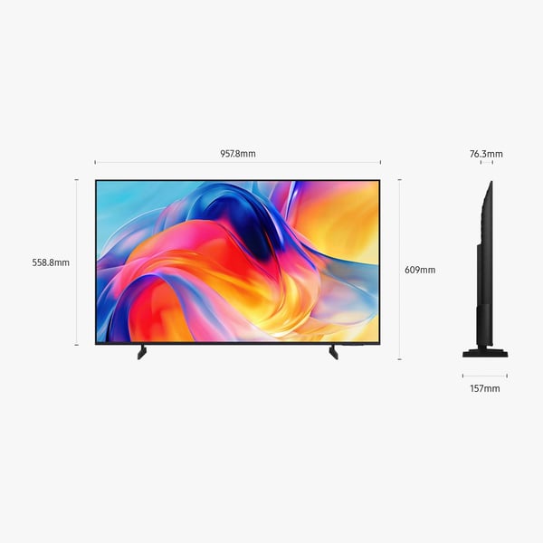 Samsung UE43M70HAUXZT TV 109,2 cm (43") 4K Ultra HD Smart TV Wi-Fi Sort