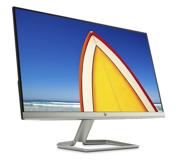 HP 24f tietokoneen litteä näyttö 60,5 cm (23.8") 1920 x 1080 pikseliä Full HD LED Musta, Hopea
