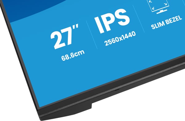 iiyama ProLite XB2791QS-B1 tietokoneen litteä näyttö 68,6 cm (27") 2560 x 1440 pikseliä Quad HD LED Musta