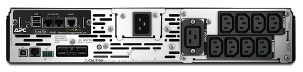 APC Smart-UPS UPS-virtalähde Linjainteraktiivinen 3 kVA 2700 W 9 AC-pistorasia(a)