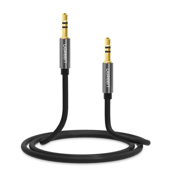 Ugreen 10733 lydkabel 1 m 3.5mm Sort