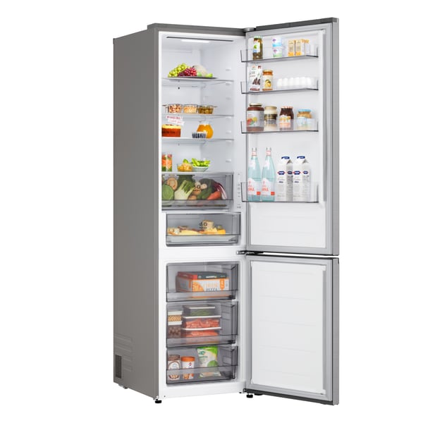LG GBBSJ20DPY Fritstående 375 L Rustfrit stål