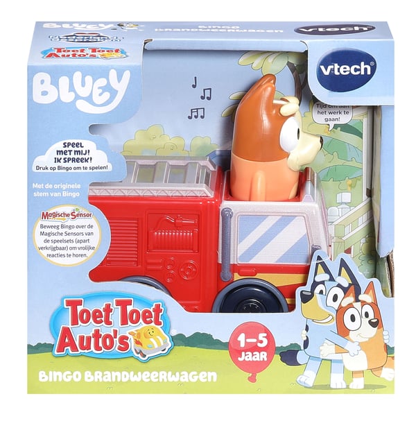 VTech Toet Toet Auto's Bluey Bingo Brandweerwagen
