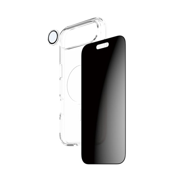 PanzerGlass ® | CARE by ® 3-in-1 Flagship Privacy Bundle iPhone Air Genomskinligt skärmskydd Apple 1 styck