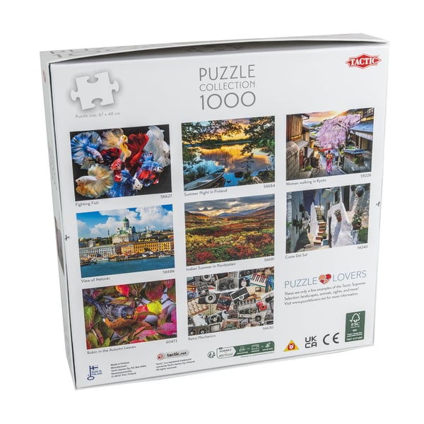 Tactic Puzzle Lovers Woman walking in Kyoto 1000 pcs puzzle