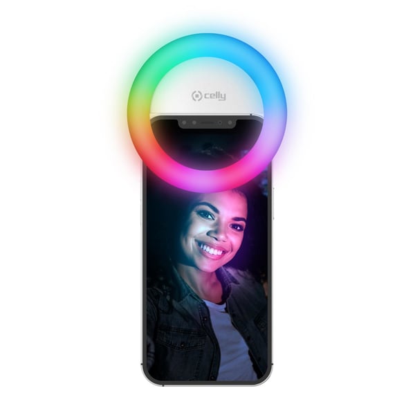Celly CLICKLIGHTRGBWH LED-panellampa Rund