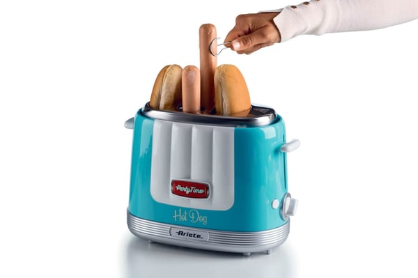 Ariete 0206/01 Hotdog rister 650 W Lyse Blå