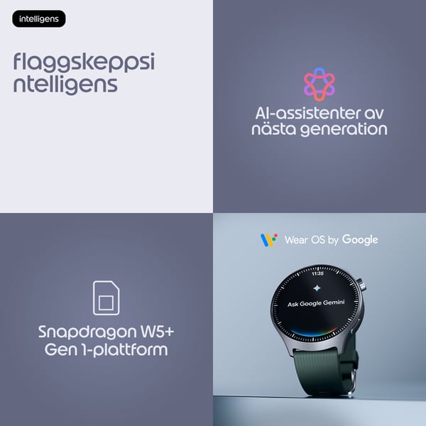 Motorola moto watch ultra 3,81 cm (1.5") P-OLED 46 mm Digital 466 x 466 pixlar Pekskärm 4G Rostfritt stål Wi-Fi GPS