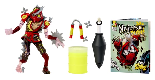 MGA Entertainment Ninjombie Action Figure - Grave Spin
