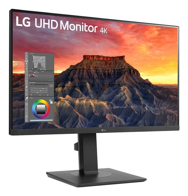 LG BQ65UK computerskærm 68,6 cm (27") 3840 x 2160 pixel 4K Ultra HD LED Sort