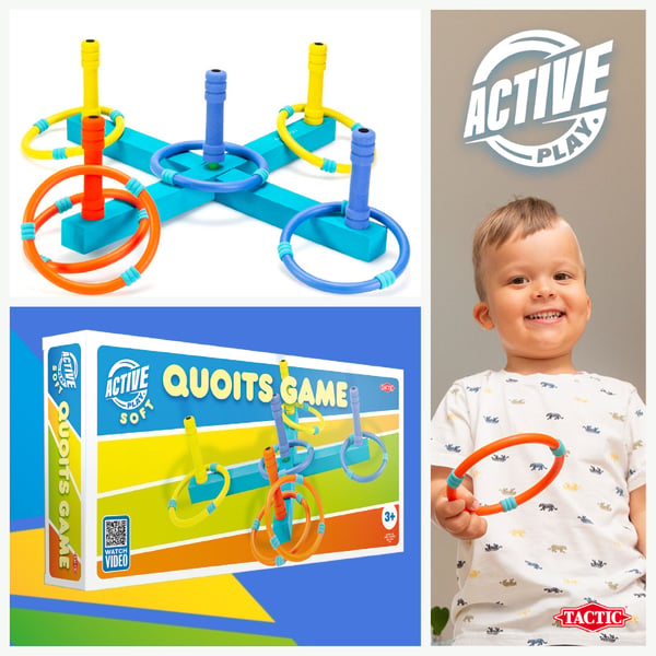 Tactic Active Play 58031 aktive/færdighedsspil & legetøj Kaste ring