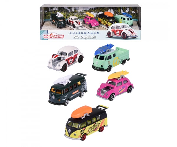Majorette VW The Originals Autopienoismallisetti Esikoottu 1:64