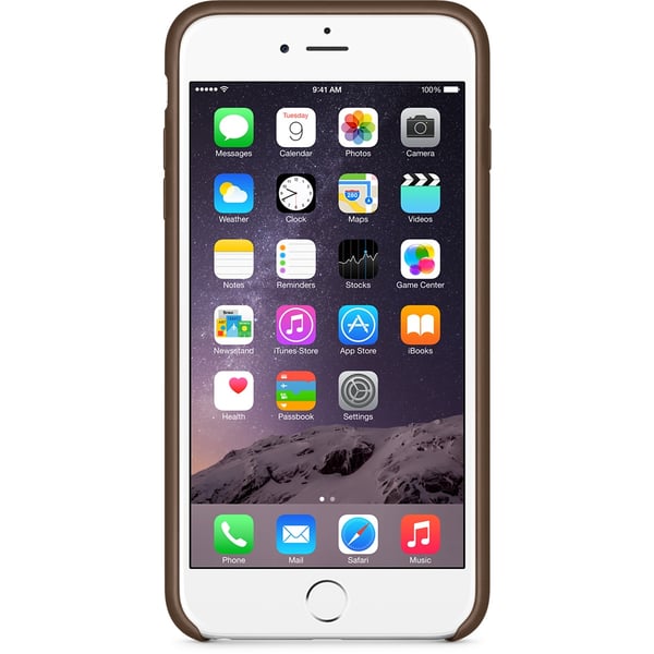 Apple MGQR2ZM/A mobiltelefon etui 14 cm (5.5") Cover Brun