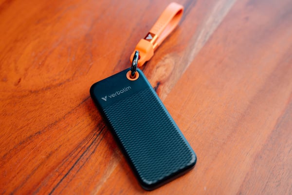 Verbatim 32435 ulkoinen SSD 128 GB USB Type-C 3.2 Gen 2 (3.1 Gen 2) Musta, Oranssi