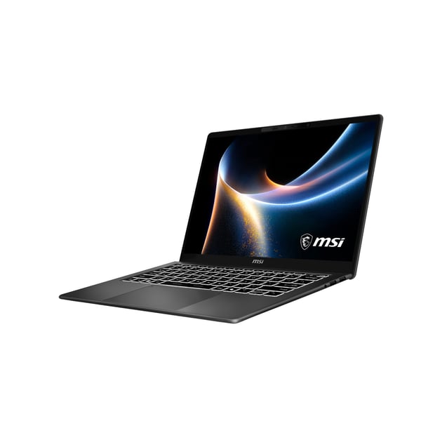 MSI Prestige 14 AI+ D3MG-042FR Copilot+ PC Intel Core Ultra X7 358H Laptop 35,6 cm (14") Full HD+ 32 GB LPDDR5x-SDRAM 1 TB SSD Wi-Fi 7 (802.11be) Windows 11 Home Fransk Grå